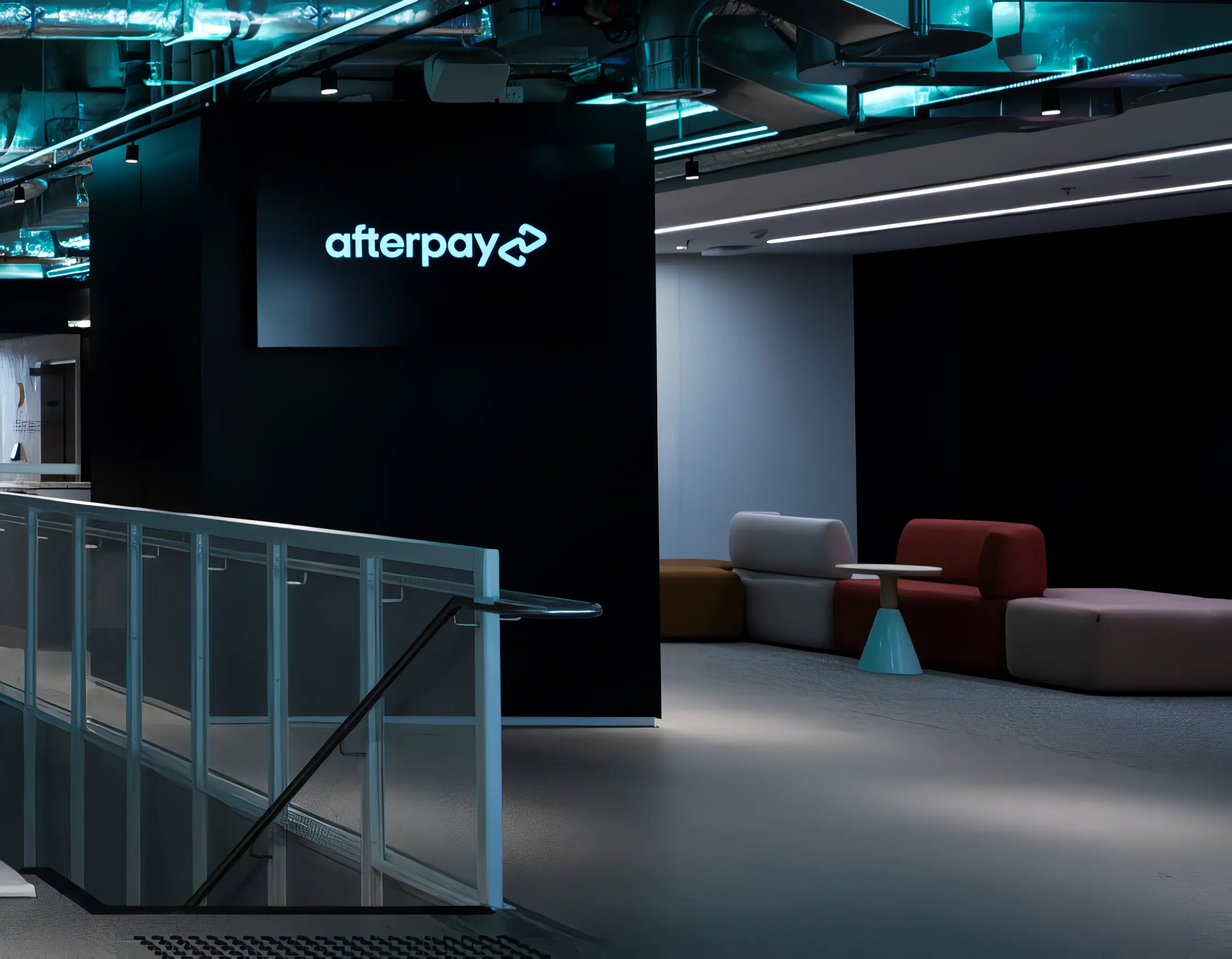 Afterpay Melbourne Office designed by The Studio Collaborative featuring the Softscape Grid Lounge by Helen Kontouris.