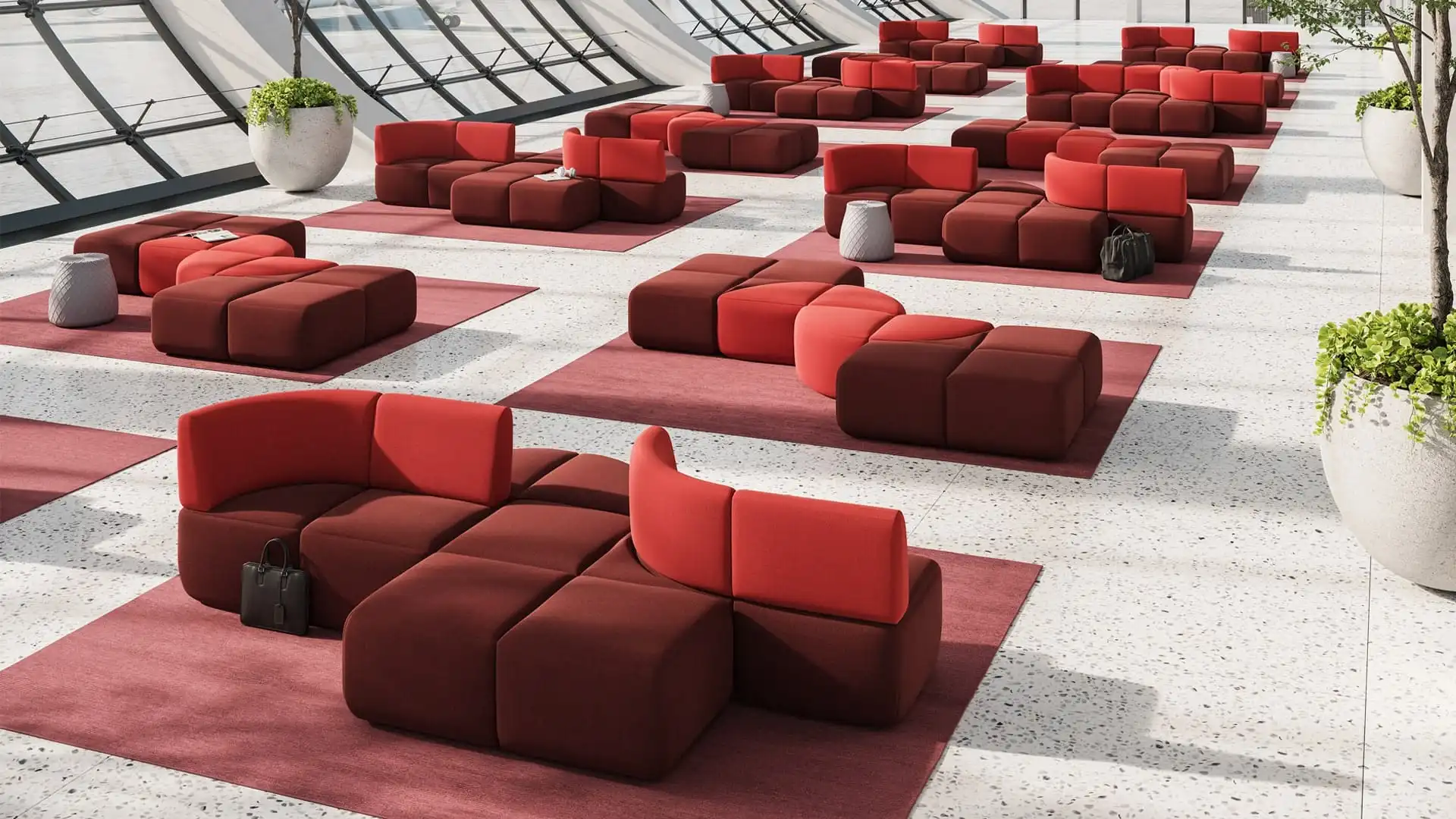 Bauhaus Grid Lounge